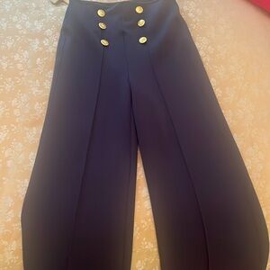 Carbon 38 wide leg pant